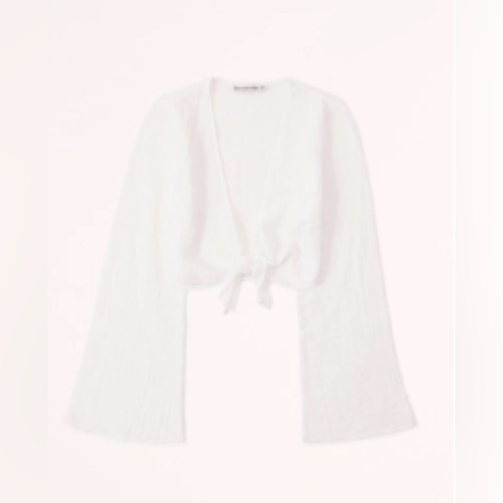 Abercrombie Gauzy Beach Coverup Top | Size L